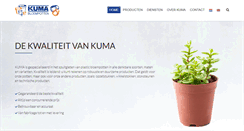 Desktop Screenshot of kumaplastics.nl