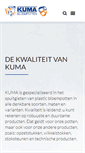 Mobile Screenshot of kumaplastics.nl